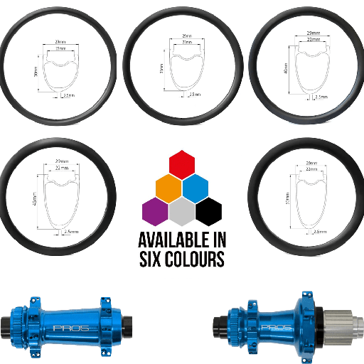 ROUES CARBONE 22 CLINCHER | HOPE PRO5 SP24