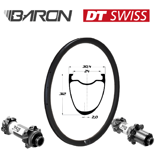 BARON GR32 | DT350 36SL SP24 CL