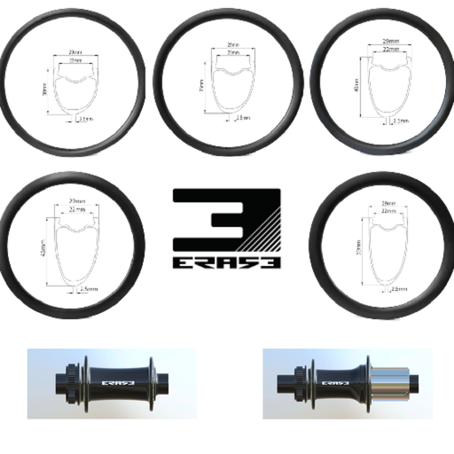 ROUES CARBONE 22 CLINCHER | ERASE