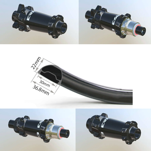 Roues carbone XC/DC XC930 | ERASE SP