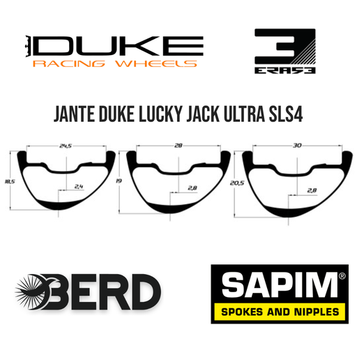 DUKE LUCKY JACK SLS4 ULTRA | ERASE SP ou ERASE BERD