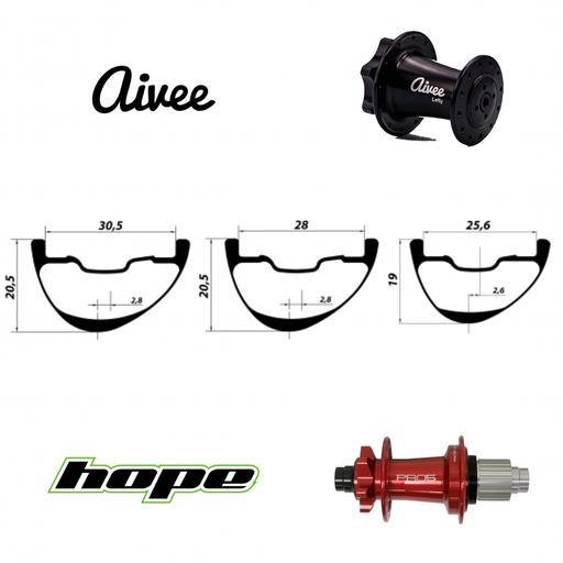 DUKE LUCKY JACK SLS4 | AIVEE LEFTY | HOPE PRO5