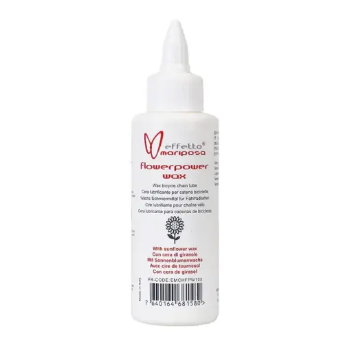Flowerpower Wax – lubrifiant cire pour chaîne | EFFETTO MARIPOSA