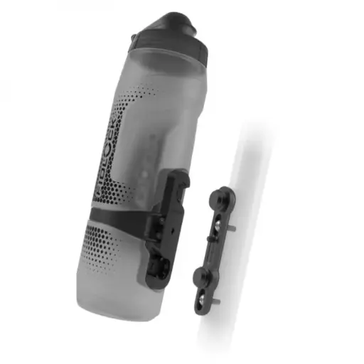 Bidon et porte bidon Fidlock TWIST bottle 800 + bike base - Couleur : Smoke