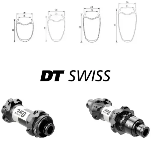 ROUES CARBONE 21 CLINCHER | DT350 SP24