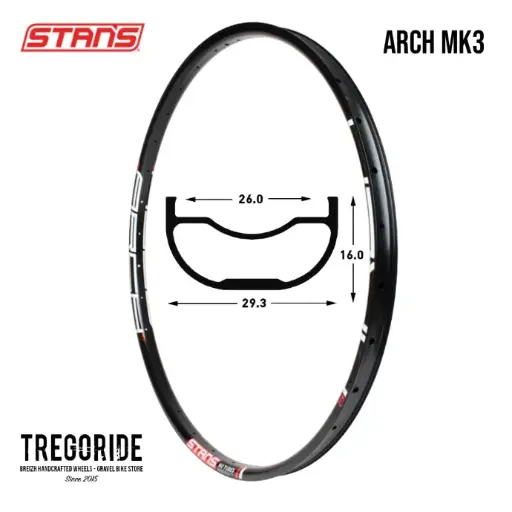 Jante NOTUBES ARCH MK3 29
