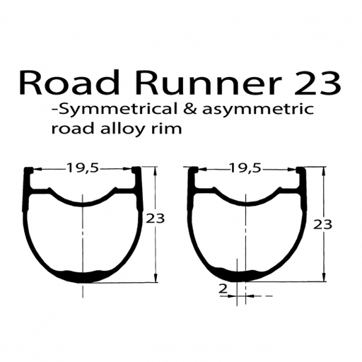 Jante DUKE RR23 PATINS